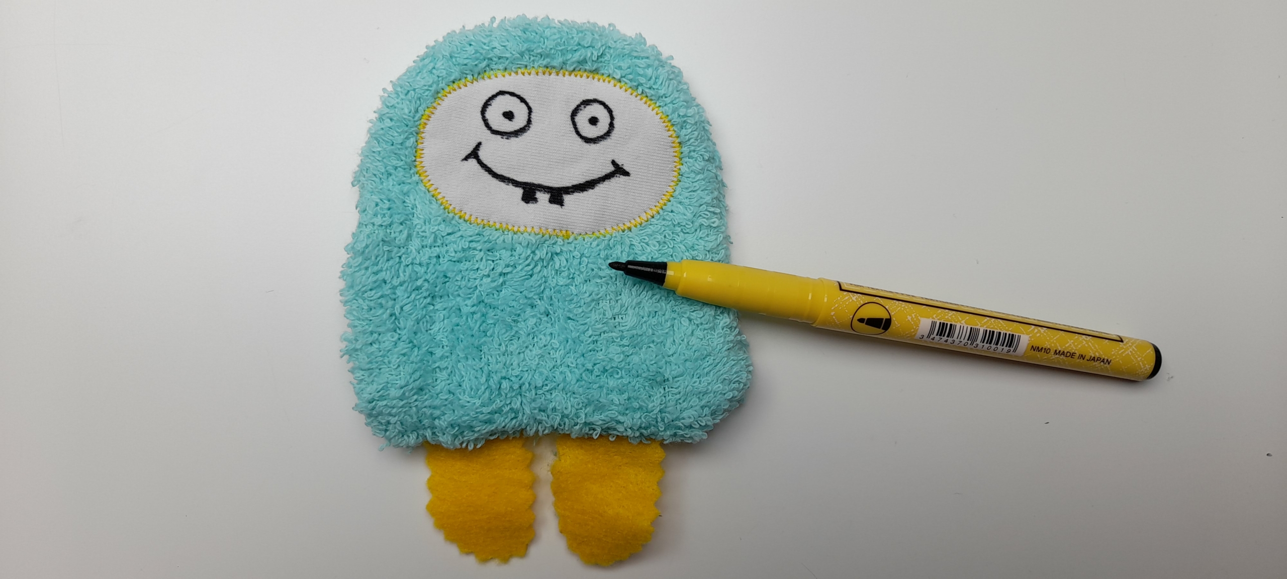 Gesicht nach Lust und Laune malen