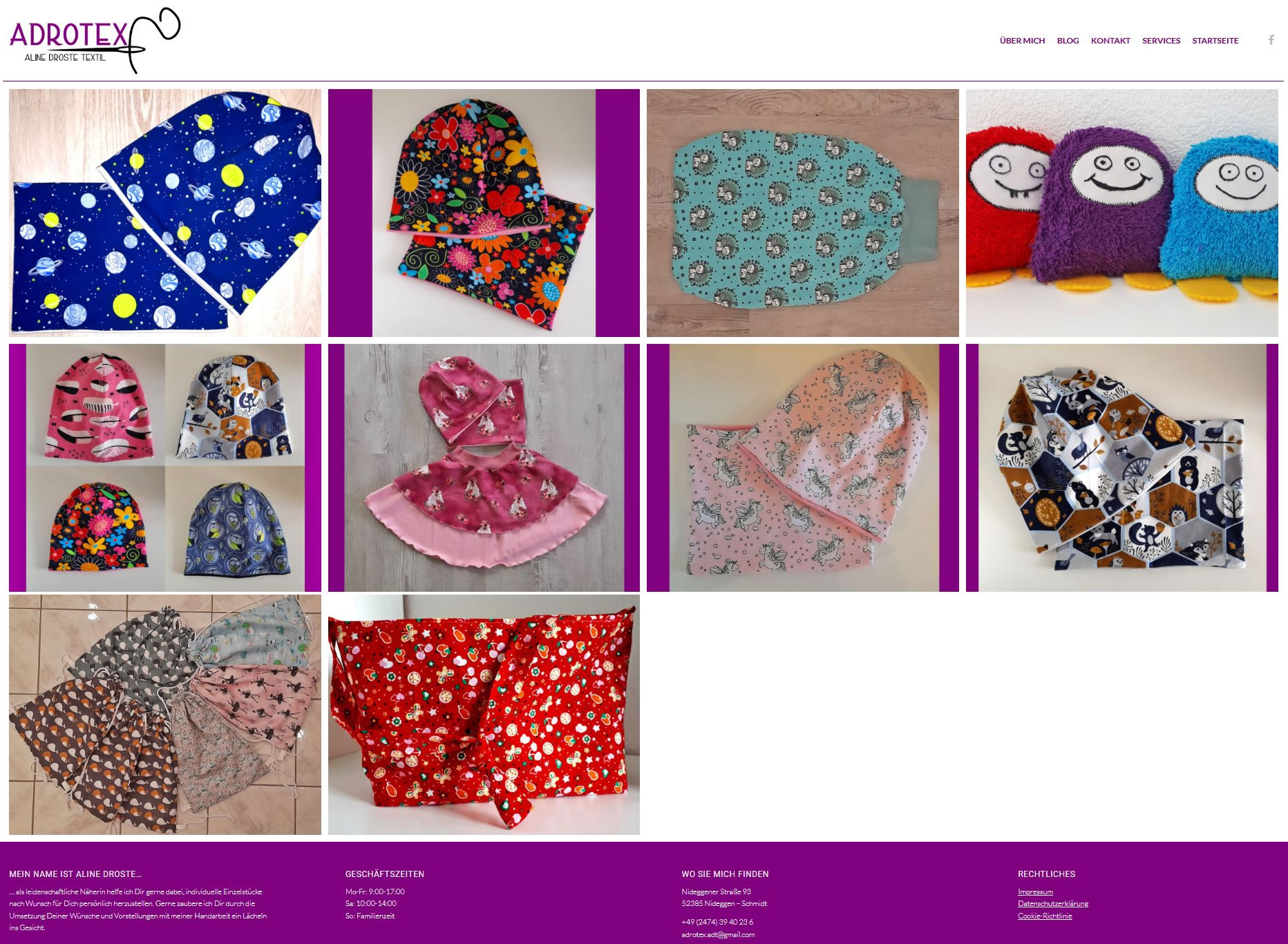 Die Adrotex Website ist online